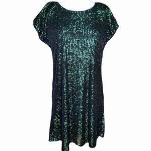 Cable and Gauge sequins dress